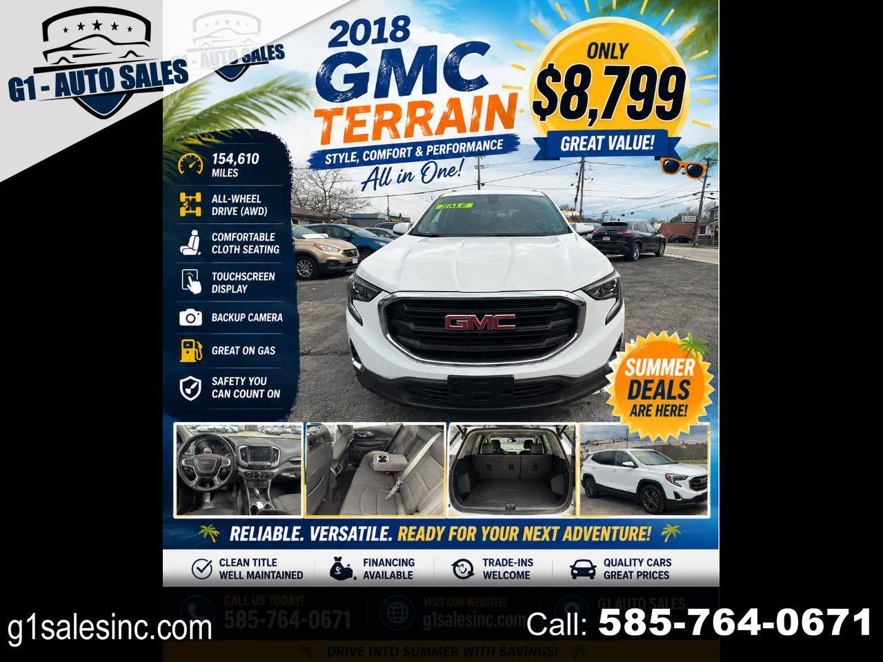 2018 GMC Terrain SLE AWD