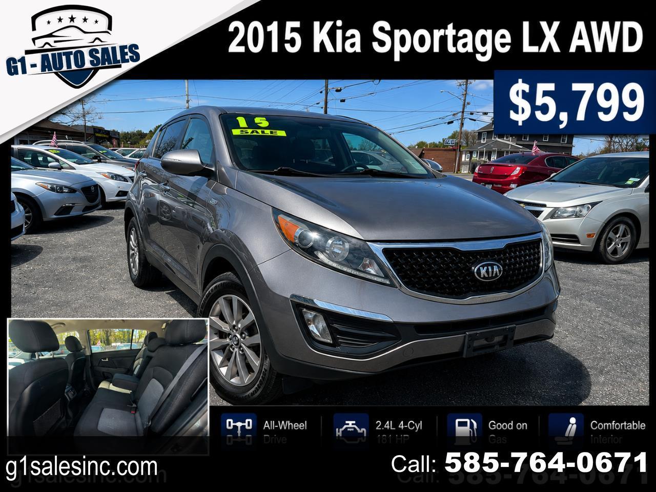 2015 Kia Sportage LX AWD
