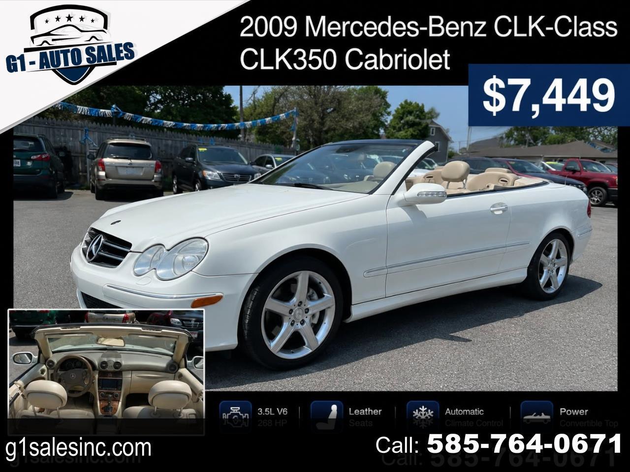 2009 Mercedes-Benz CLK-Class CLK350 Cabriolet