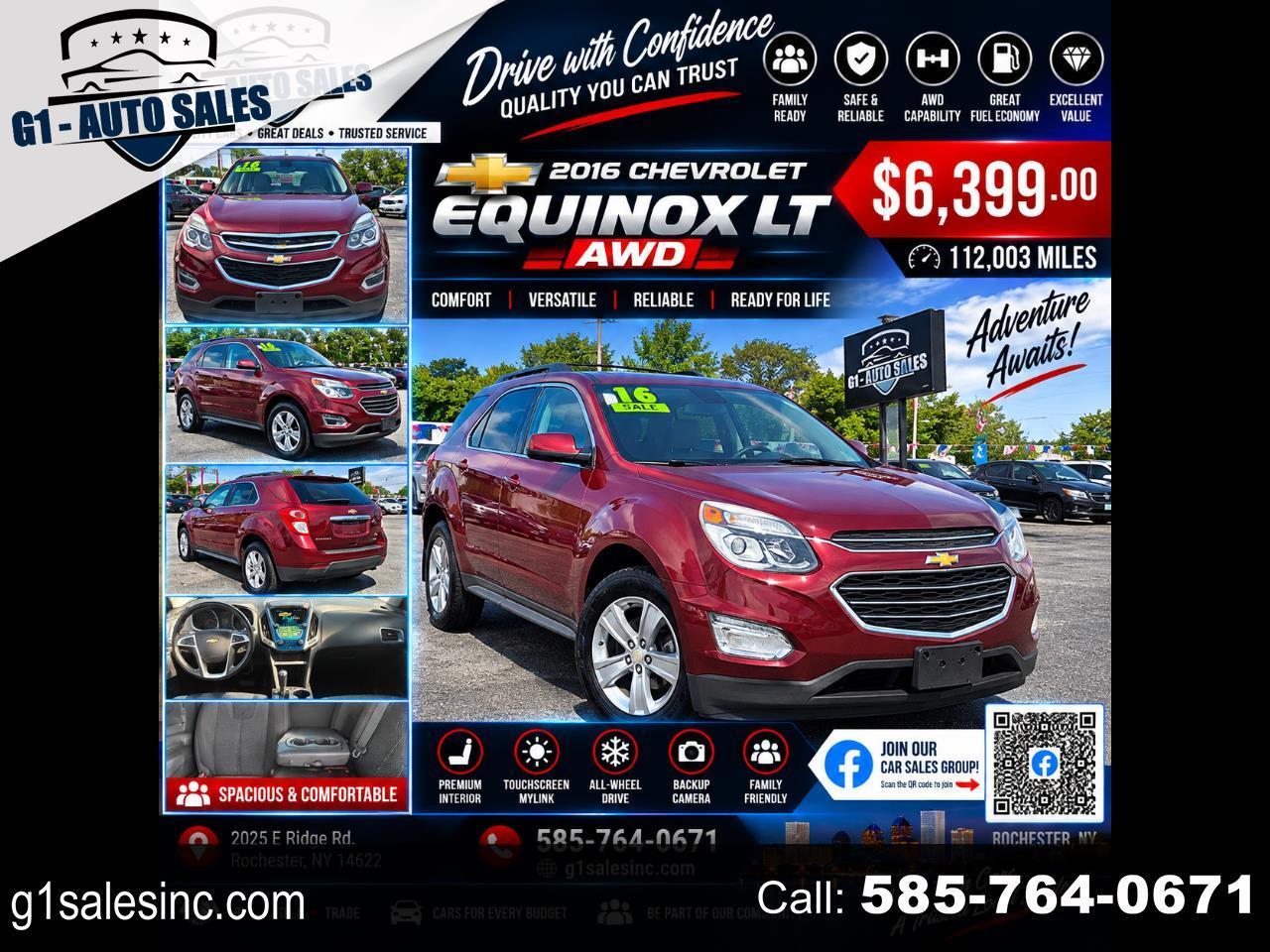 2016 Chevrolet Equinox LT AWD