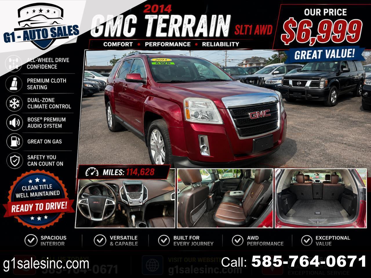 2014 GMC Terrain SLT1 AWD