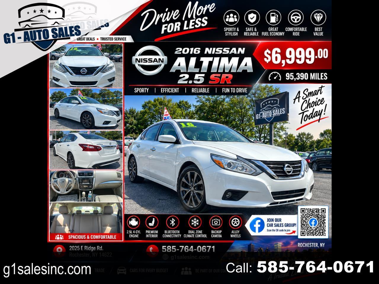 2016 Nissan Altima 2.5 SR