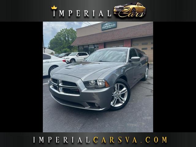 Gray 2012 Dodge Charger Sedan All-Wheel Drive Automatic