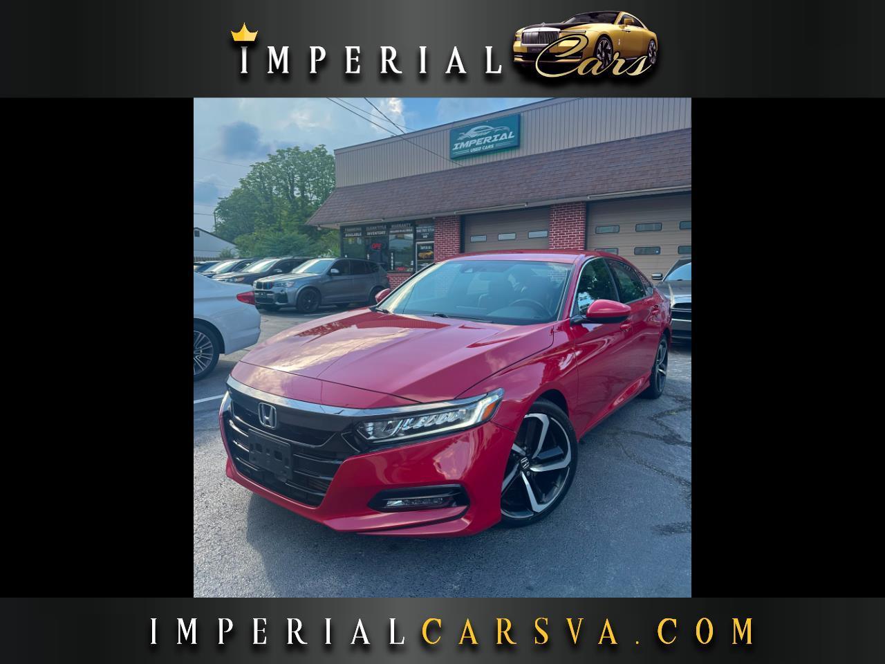2019 Honda Accord Sedan Sport 1.5T CVT