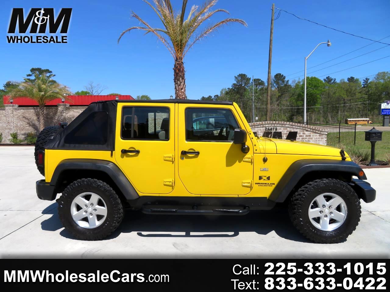 Jeep Wrangler Unlimited X 4WD 2009