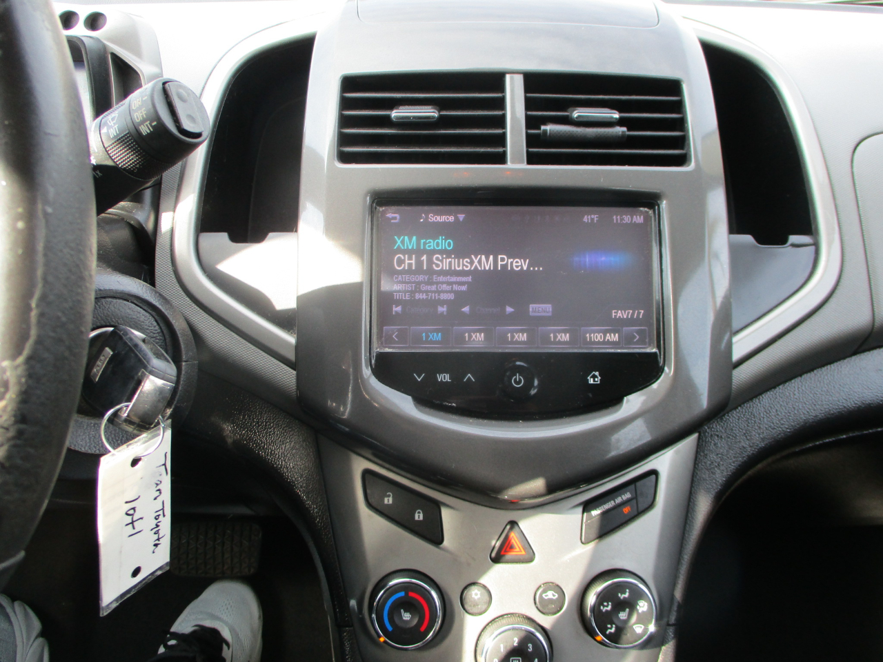 Chevrolet Sonic LTZ Auto 5-Door 2016