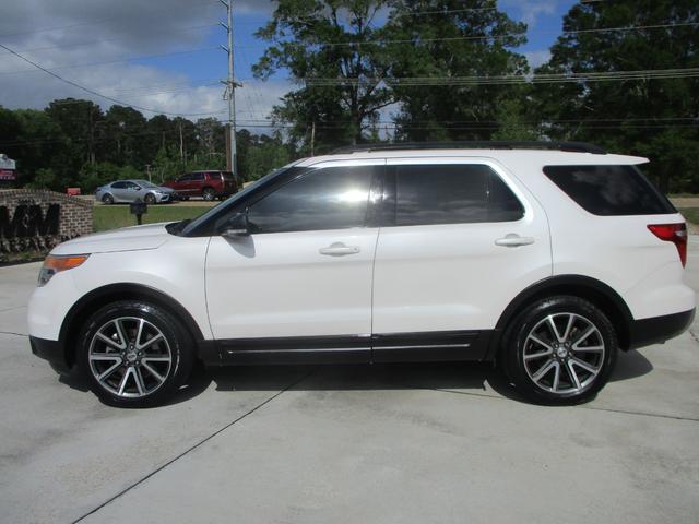 White 2015 Ford Explorer XLT SUV / Crossover Front-Wheel Drive Automatic