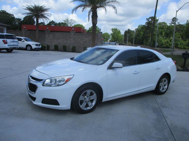 White 2016 Chevrolet Malibu Limited LT FWD Sedan Front-Wheel Drive Automatic