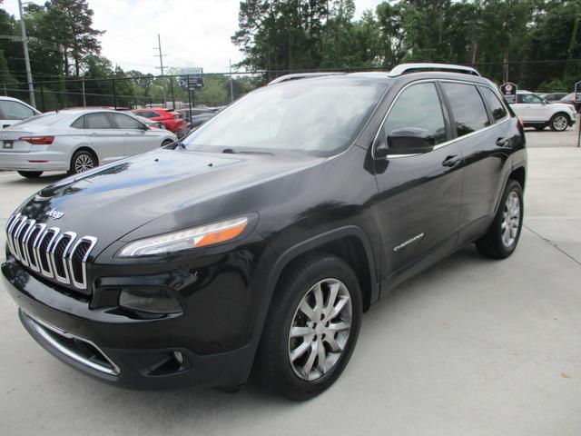 Black 2018 Jeep Cherokee Limited 4WD SUV / Crossover Four-Wheel Drive Automatic