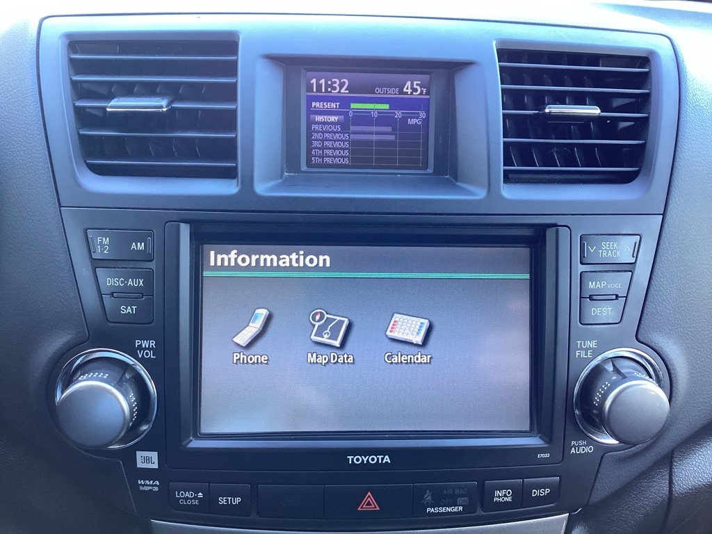 Toyota Highlander Base 4WD 2012