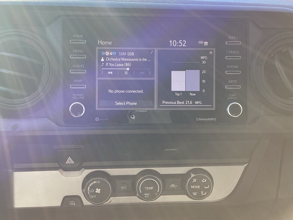 Toyota Tacoma SR5 Double Cab Long Bed I4 6AT 2WD 2020