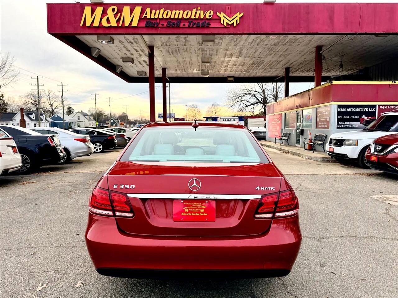 Mercedes-Benz E-Class E350 4MATIC Sedan 2014