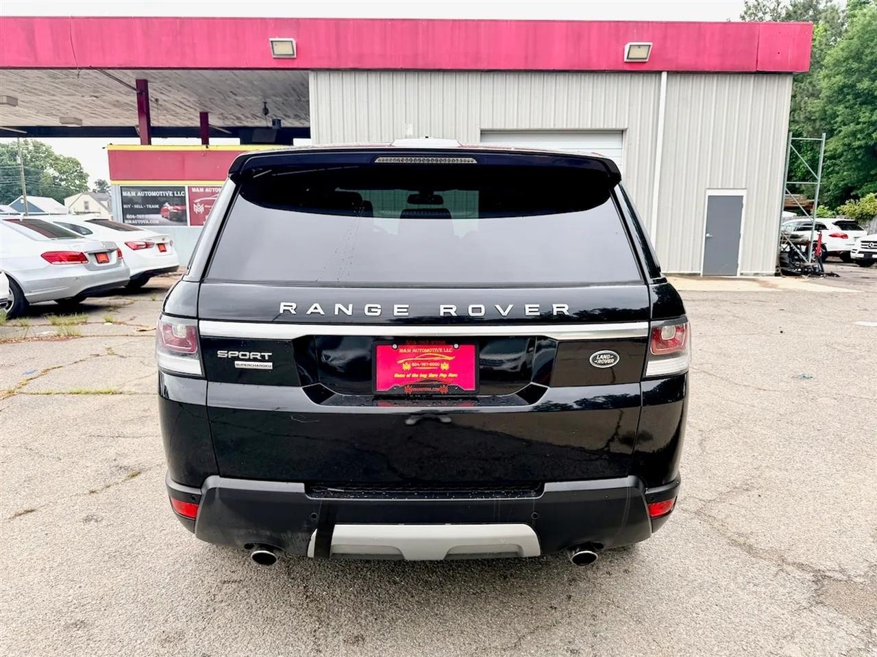Land Rover Range Rover Sport 5.0L V8 Supercharged 2014