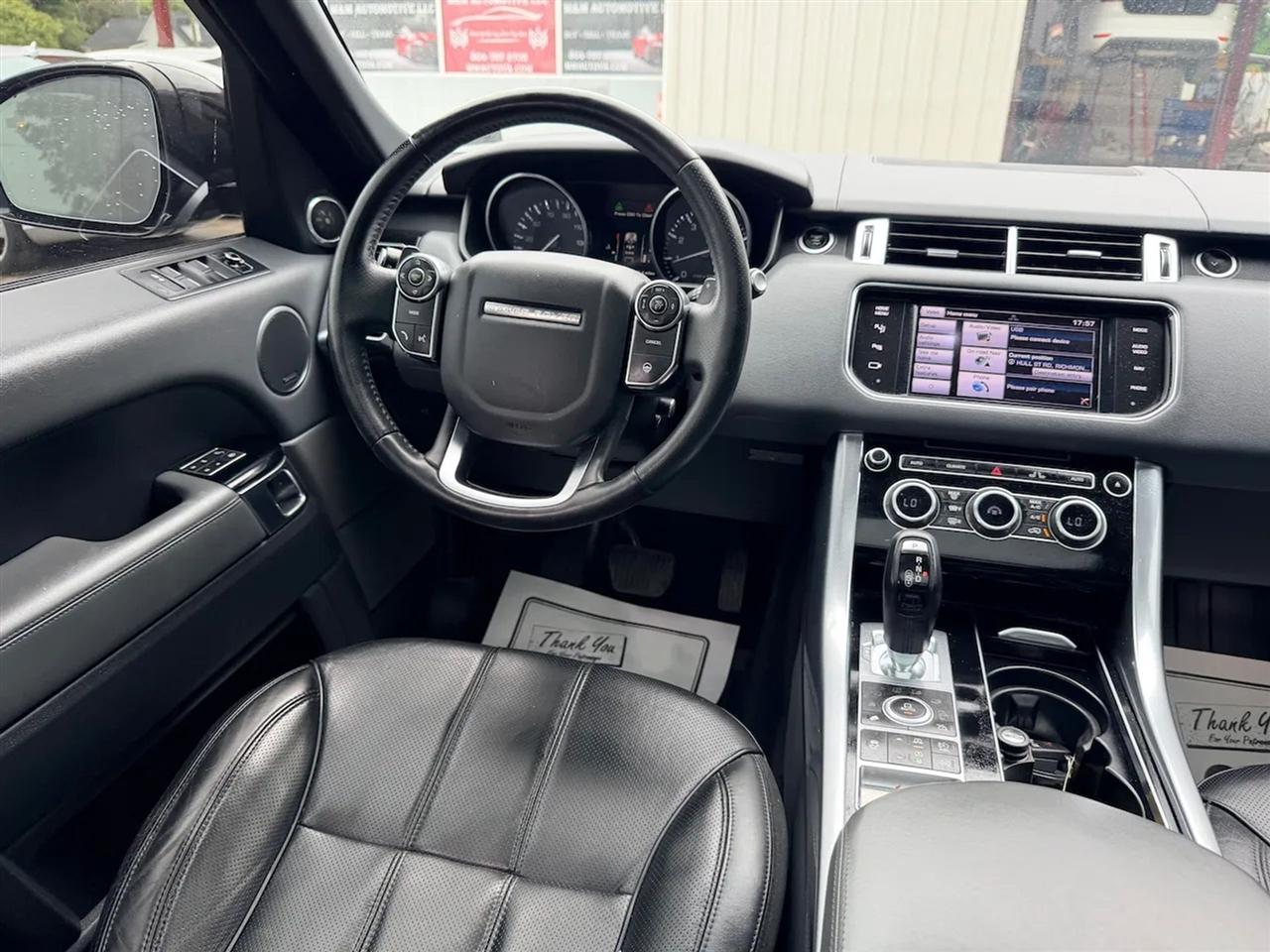 Land Rover Range Rover Sport 5.0L V8 Supercharged 2014