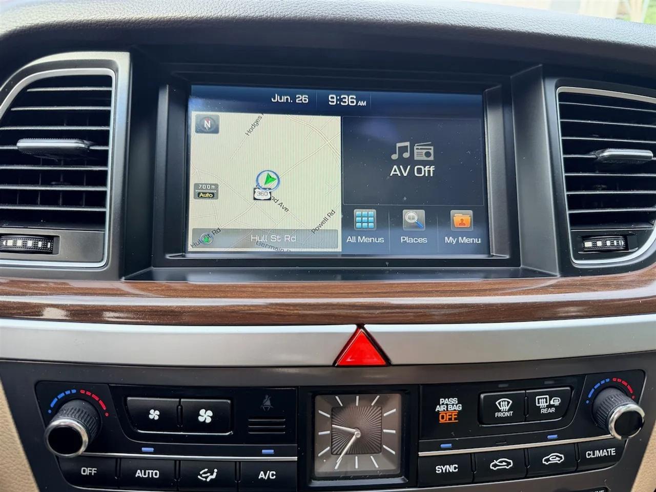 Hyundai Genesis 3.8L 2016