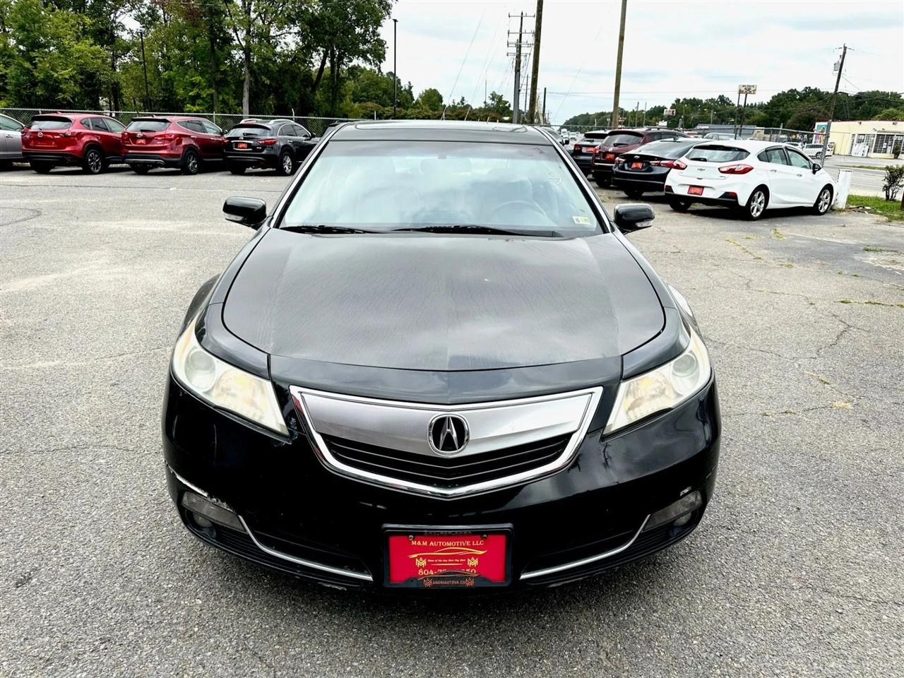 Acura TL 6-Speed AT with Tech Package and 18-In. WP 2012