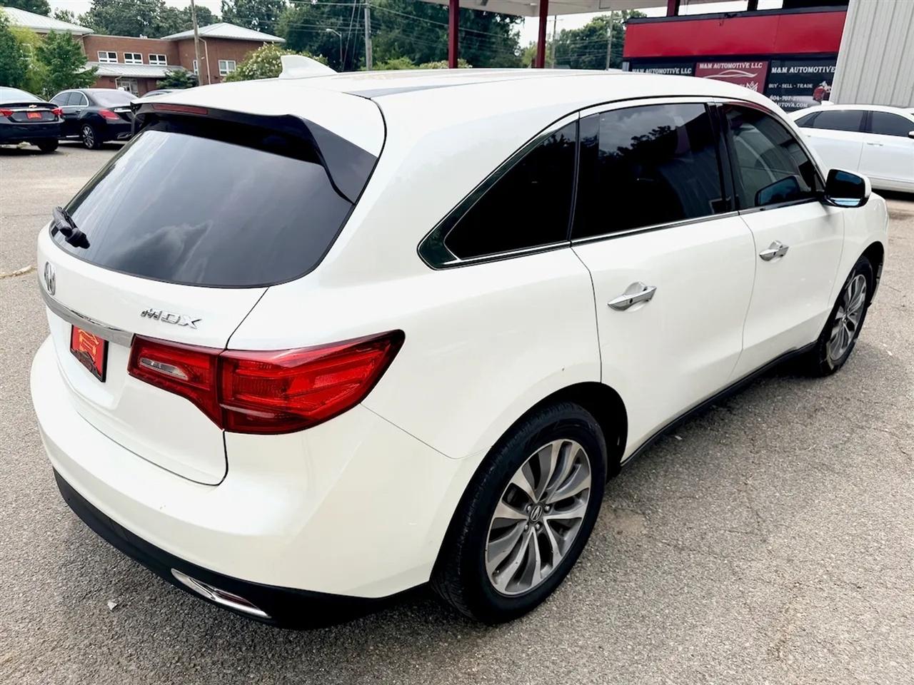 Acura MDX 6-Spd AT w/Tech Package 2014