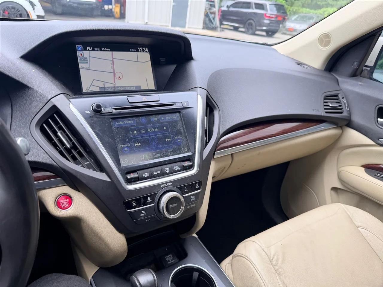 Acura MDX 6-Spd AT w/Tech Package 2014