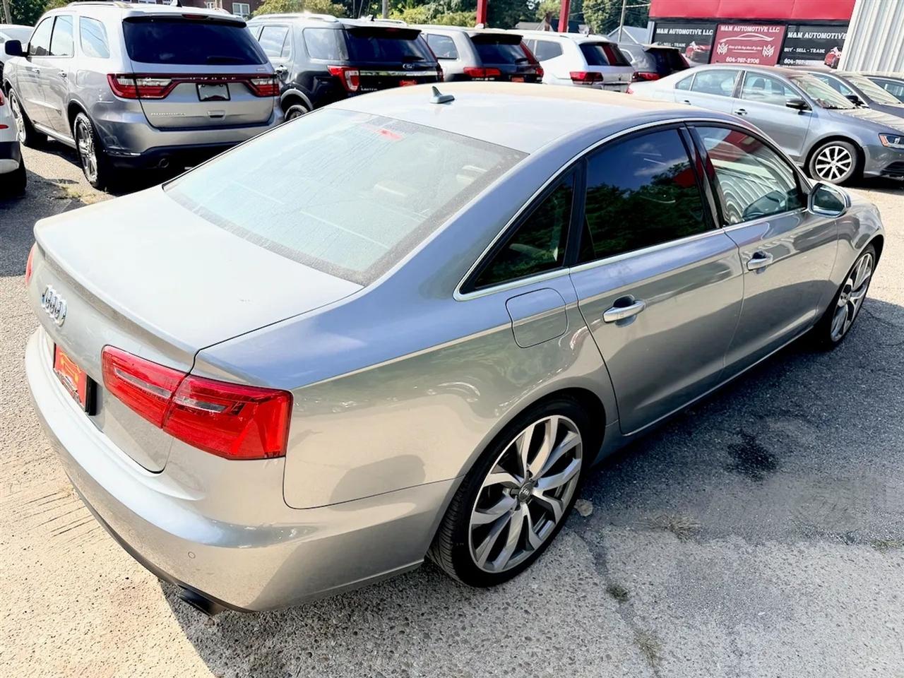 Audi A6 2.0T Premium Sedan FrontTrak Multitronic 2014