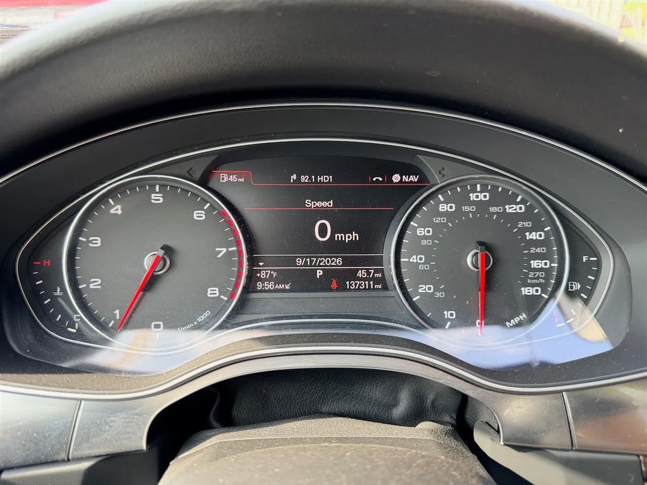 Audi A6 2.0T Premium Sedan FrontTrak Multitronic 2014