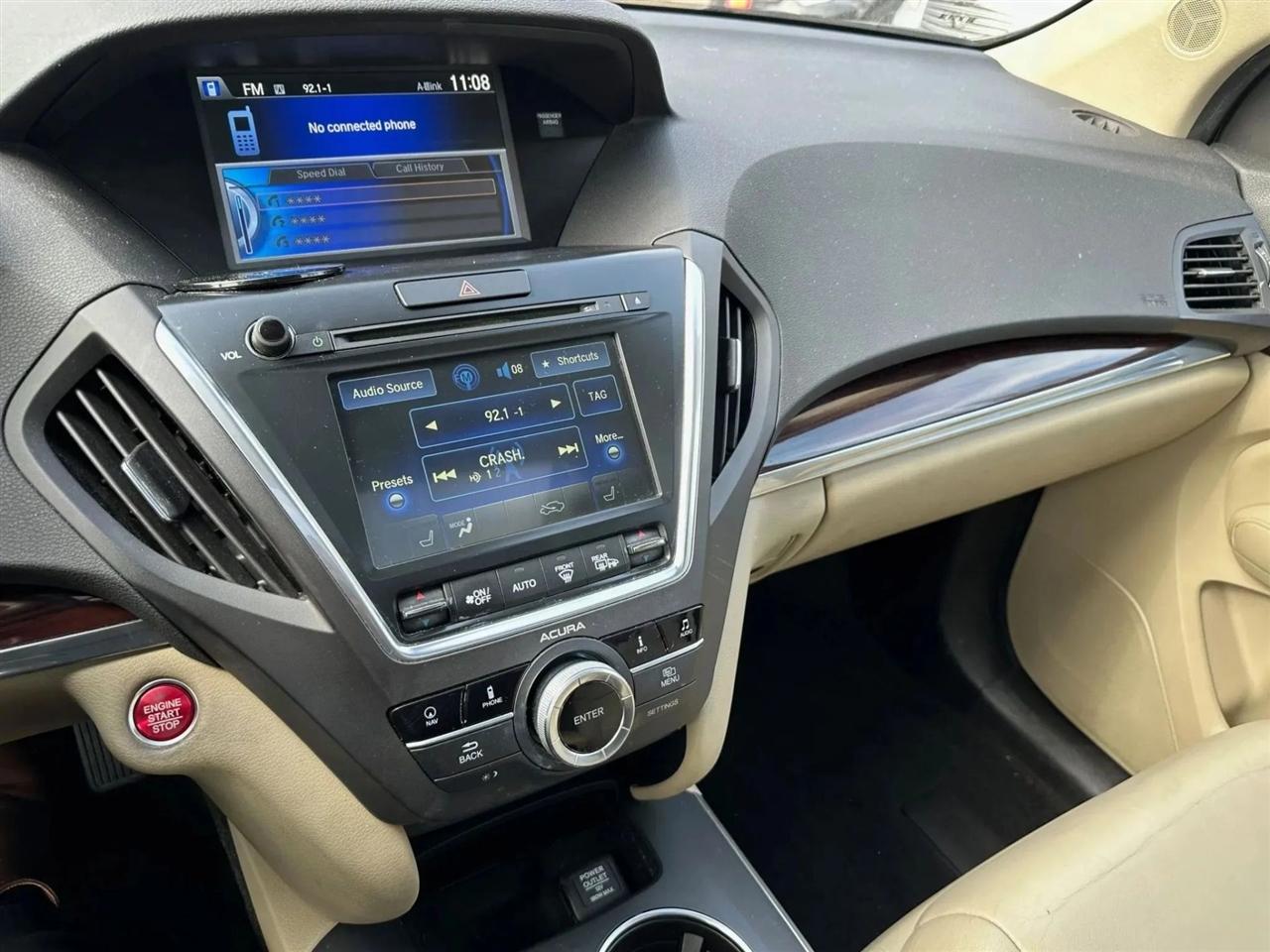 Acura MDX 6-Spd AT w/Tech Package 2014