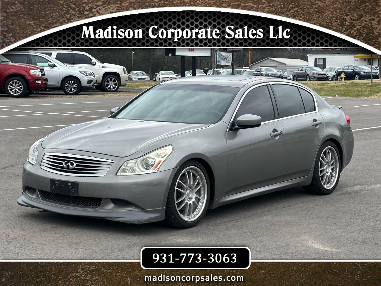 2009 Infiniti G Sedan G37x AWD