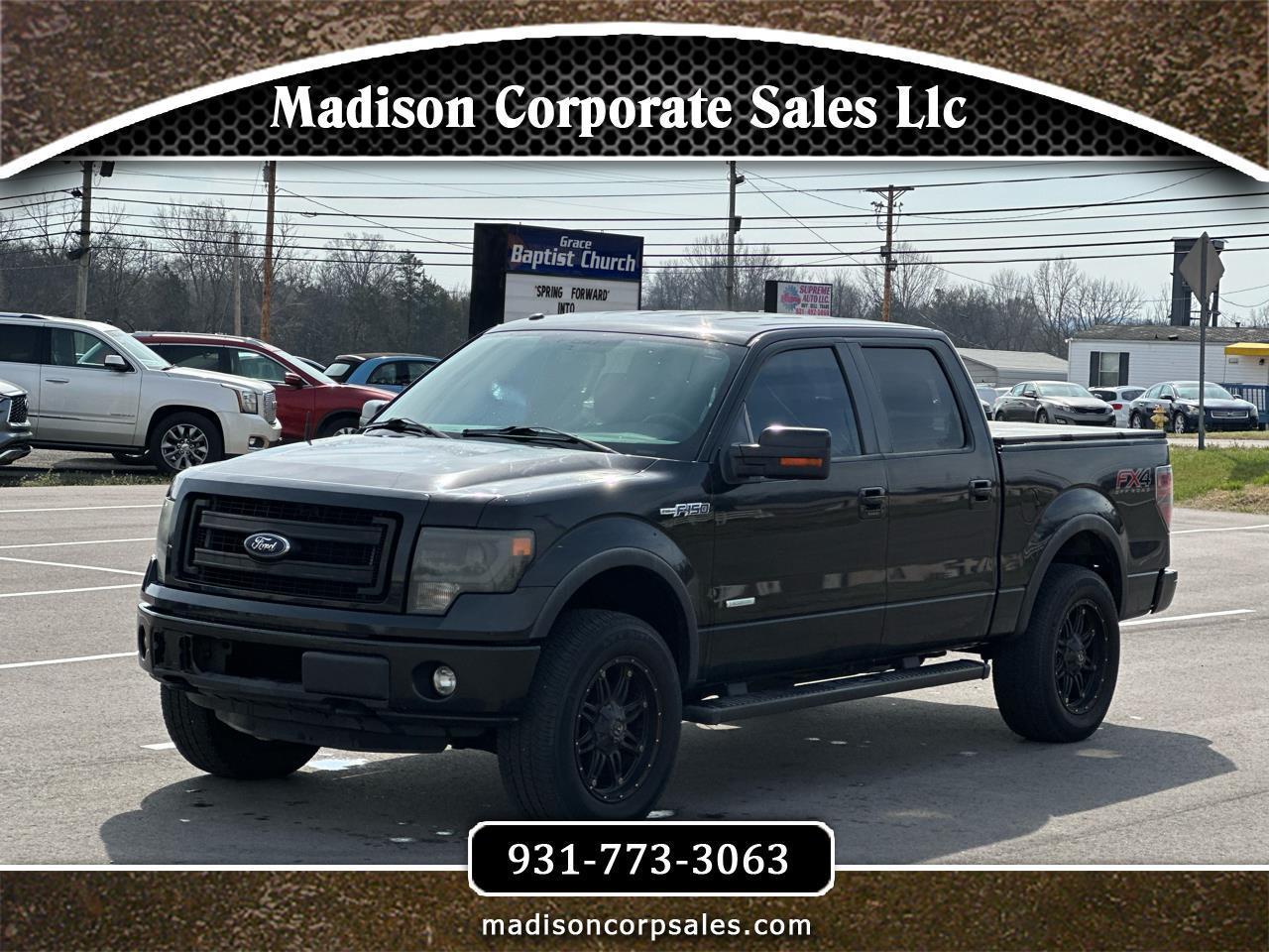 2013 Ford F-150 FX4 SuperCrew 5.5-ft. Bed 4WD