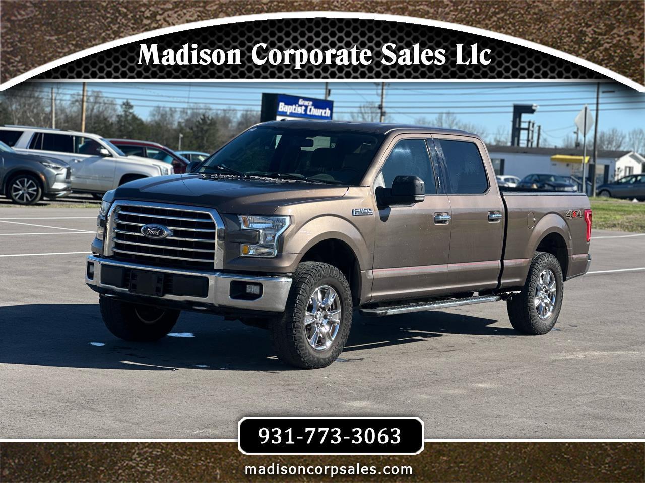2015 Ford F-150 XLT SuperCrew 5.5-ft. Bed 4WD