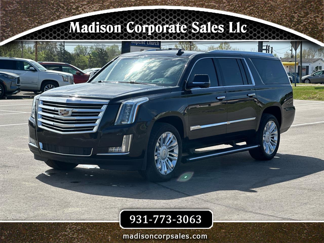 2016 Cadillac Escalade ESV Platinum 4WD