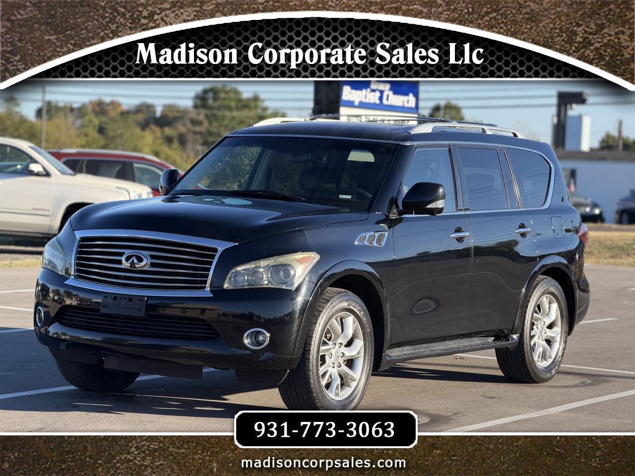 2012 Infiniti QX56 4WD 4dr 7-passenger