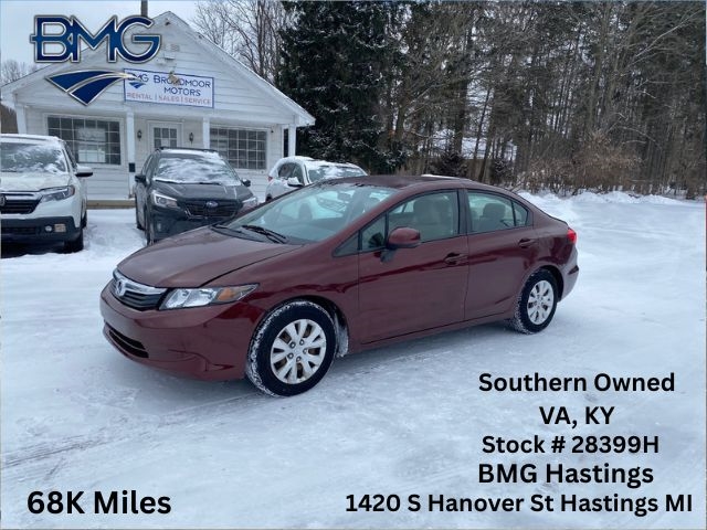 2012 Honda Civic LX Sedan 5-Speed AT