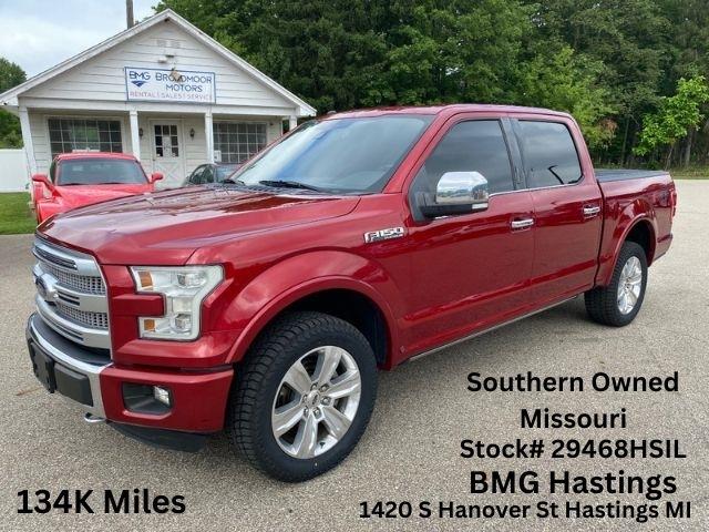 2016 Ford F-150 Platinum SuperCrew 5.5-ft. Bed 4WD