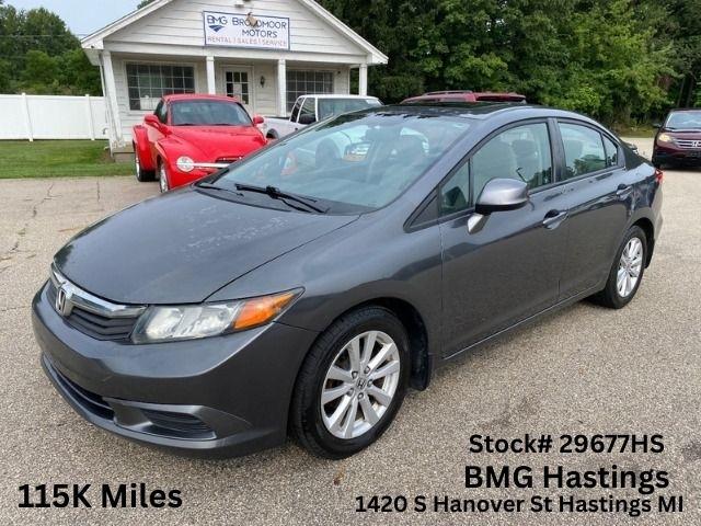 2012 Honda Civic EX Sedan 5-Speed AT