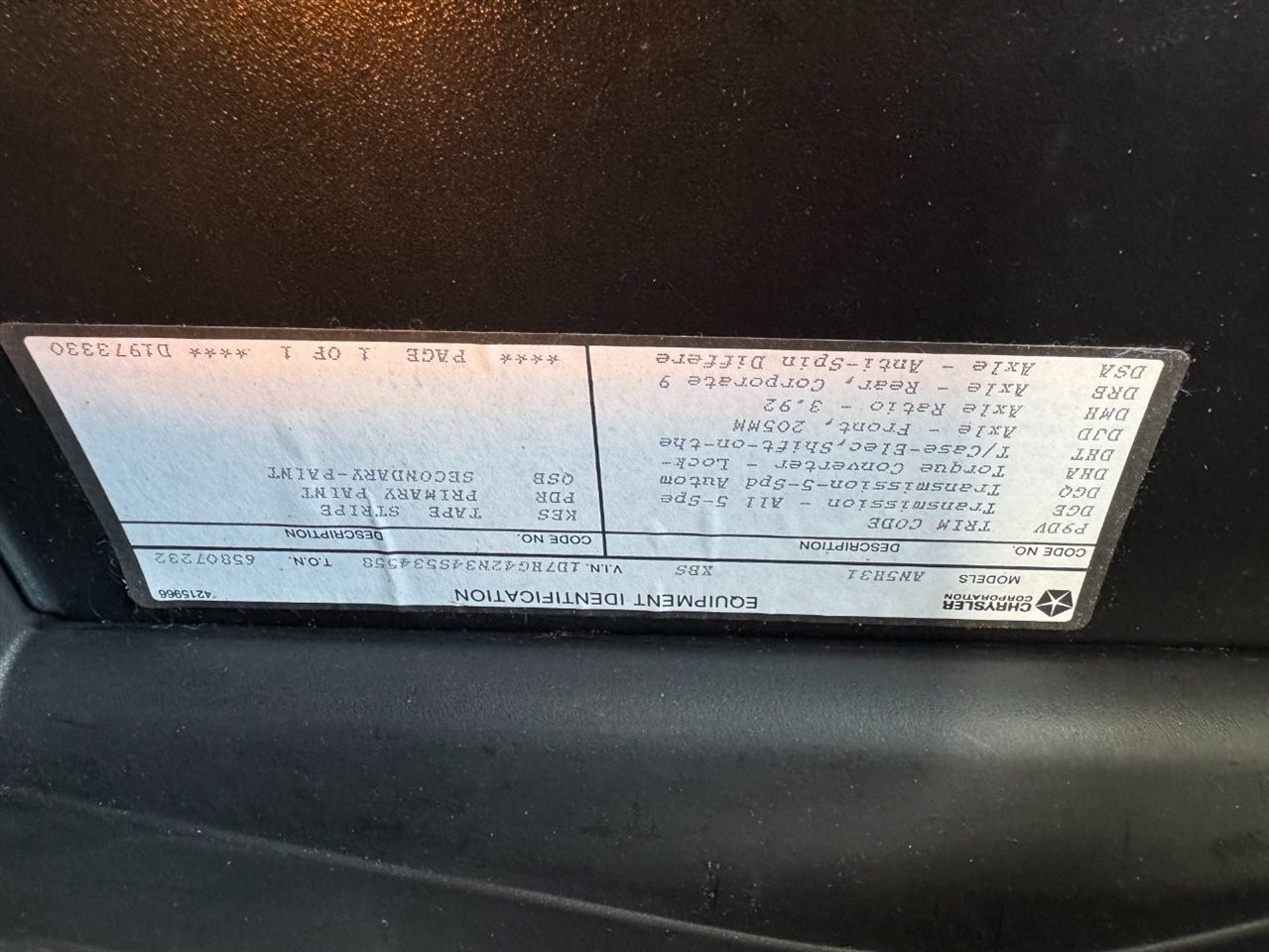 Dodge Dakota SLT Club Cab 4WD 2004