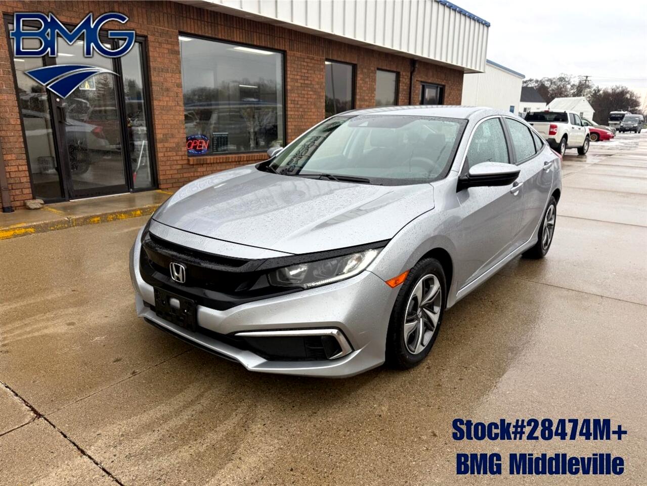 2020 Honda Civic LX Honda Sensing Sedan CVT