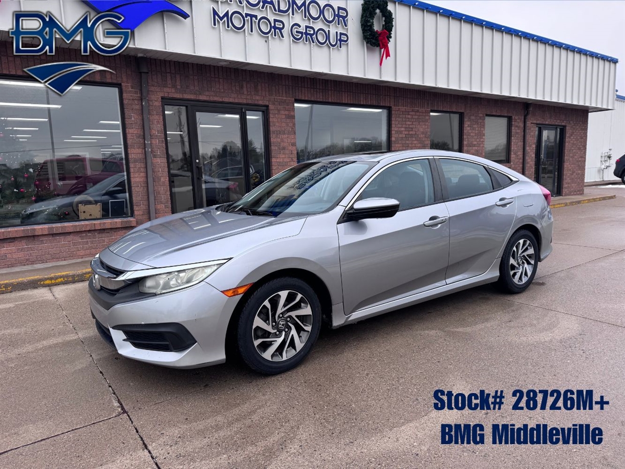 2017 Honda Civic EX Sedan CVT