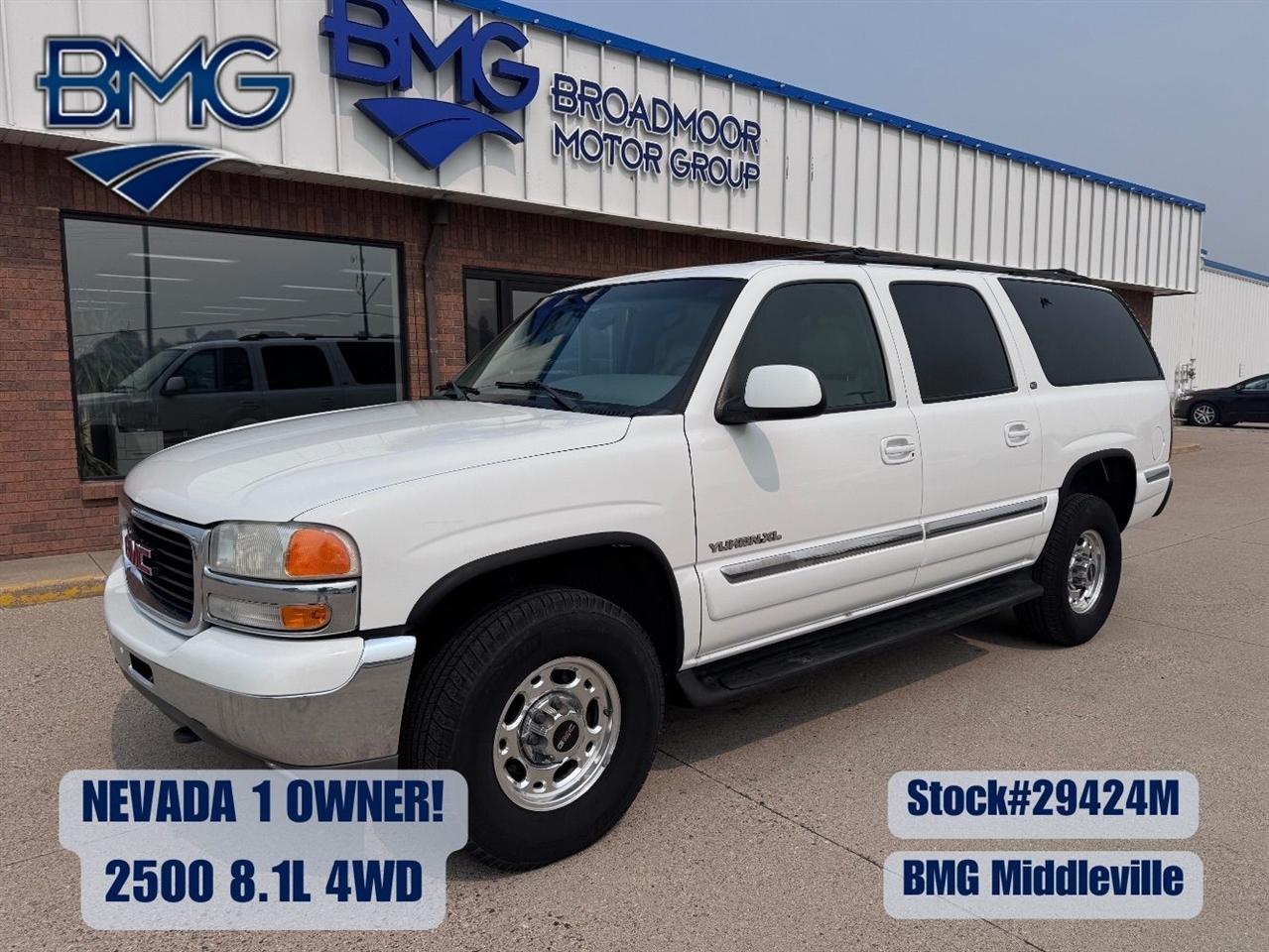 2001 GMC Yukon XL 2500 4WD