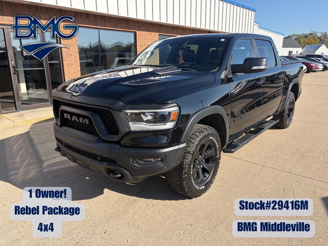 2020 RAM 1500 Rebel Crew Cab 4x4 5'7 Box
