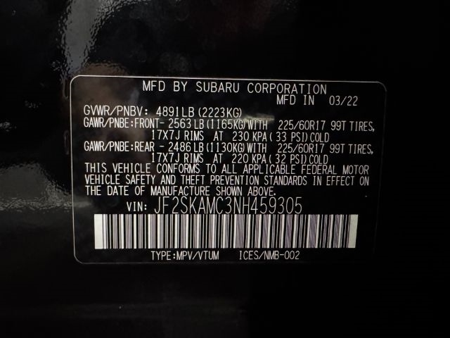 Subaru Forester  2022 Subaru Forester  2022