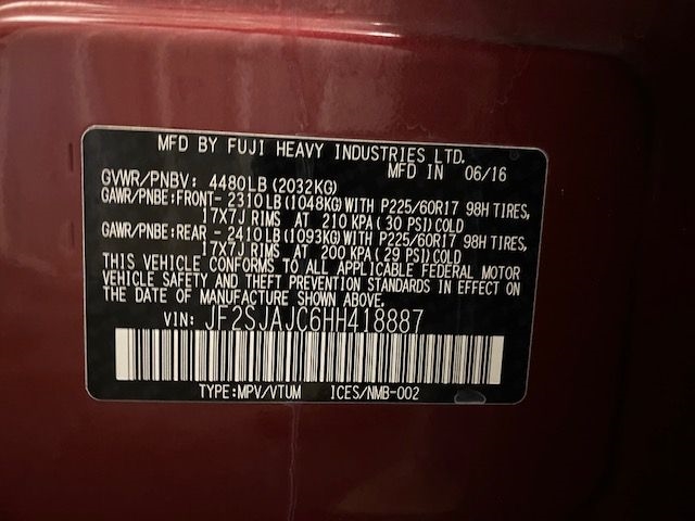 Subaru Forester  2017 Subaru Forester  2017