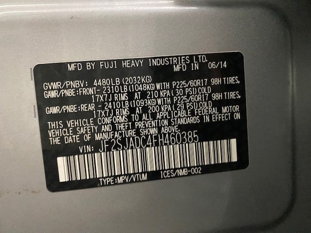 Subaru Forester  2015 Subaru Forester  2015