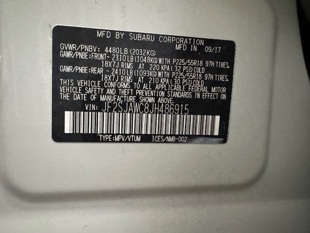 Subaru Forester  2018