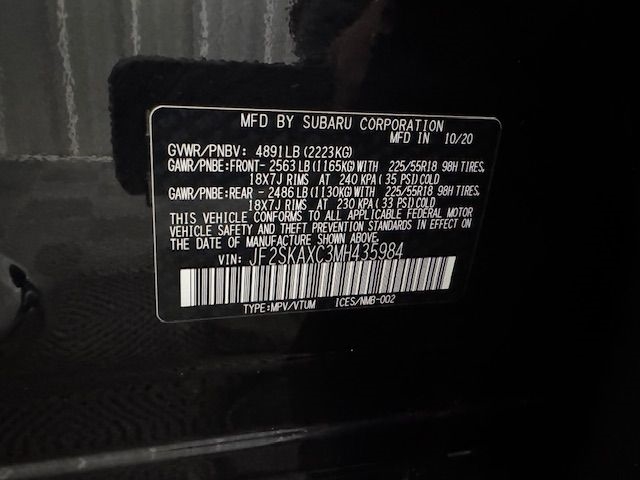 Subaru Forester  2021