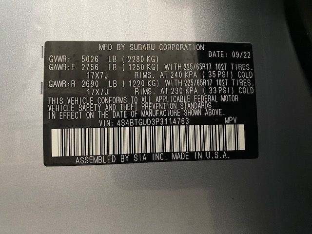 Subaru Outback  2023