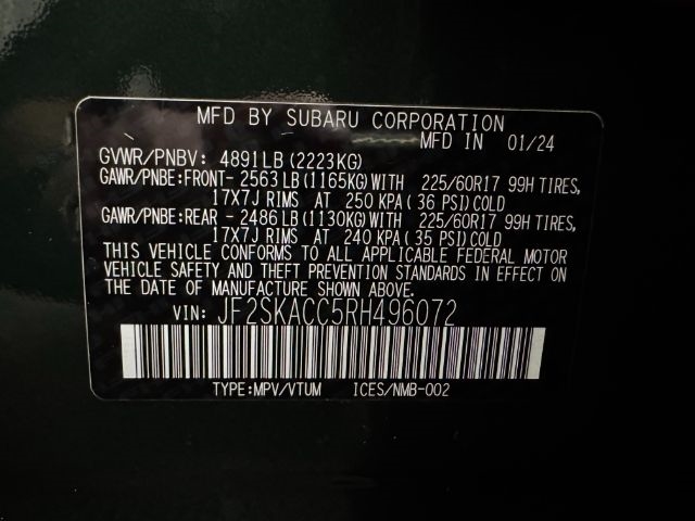 Subaru Forester  2024