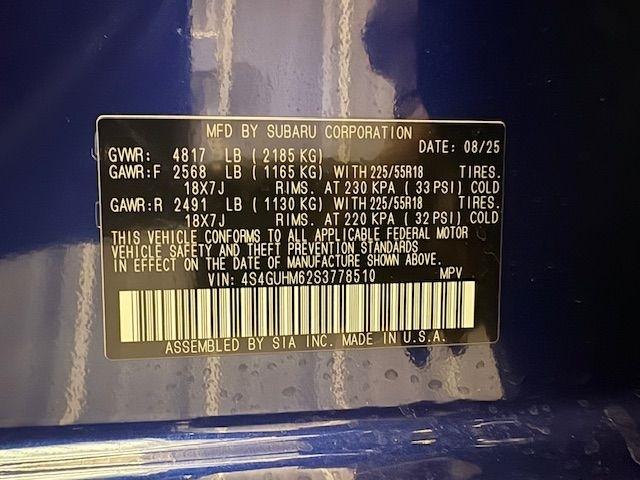 Subaru Crosstrek  2025