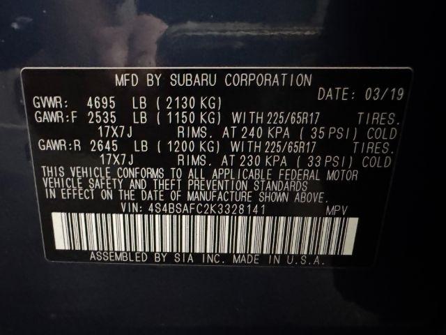 Subaru Outback  2019