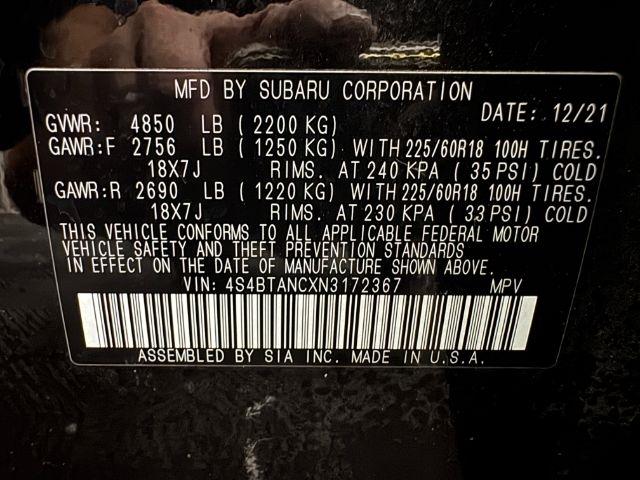 Subaru Outback  2022