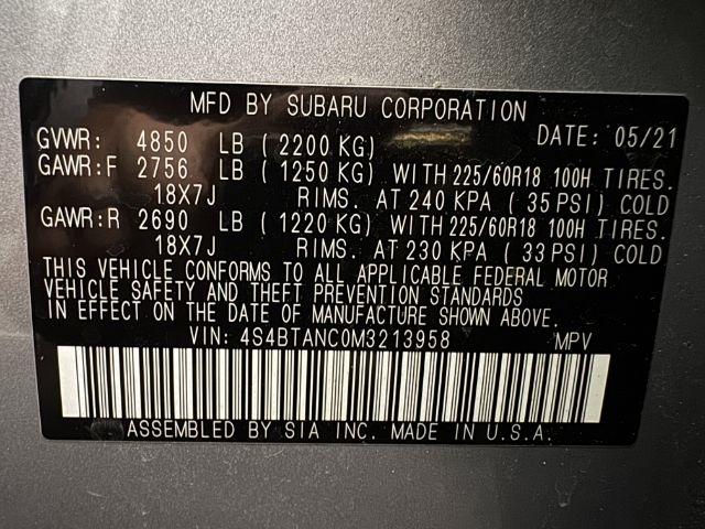 Subaru Outback  2021