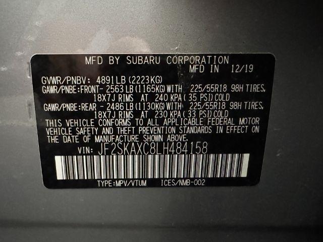 Subaru Forester  2020